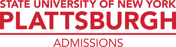 Admissions logo in red