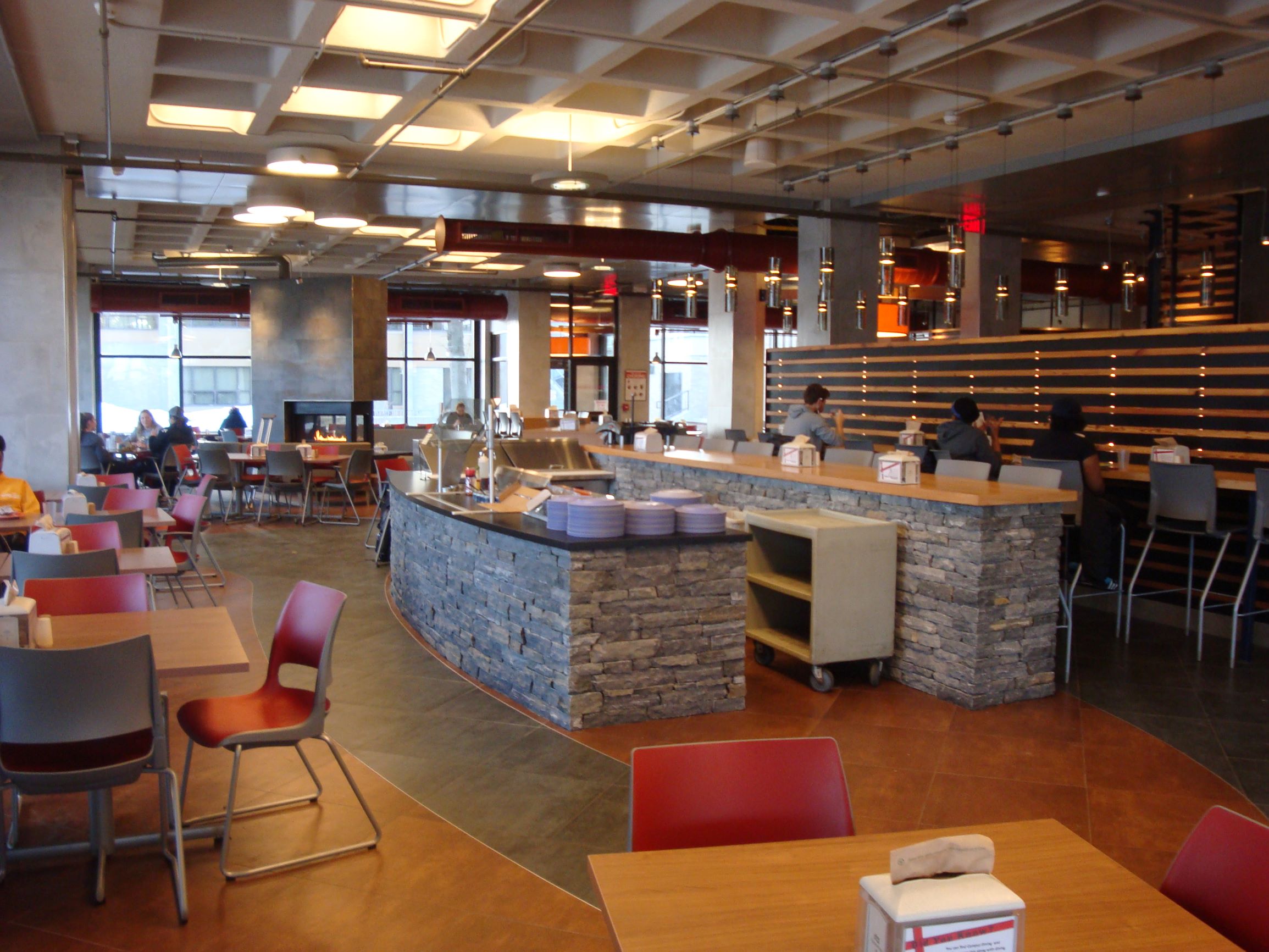 Clinton Dining Hall Seating