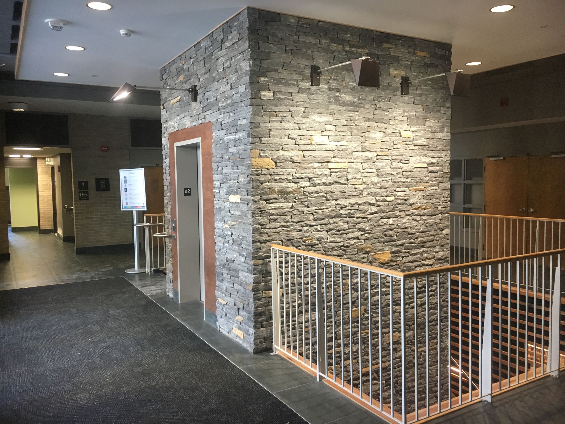 Clinton Dining Hall Stairs