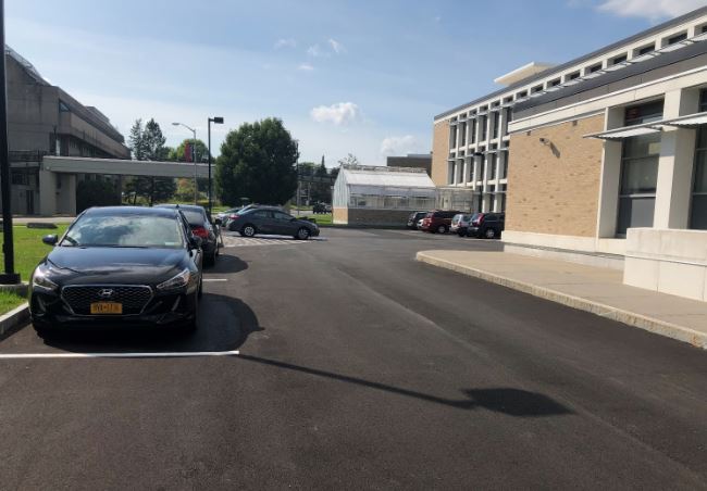 Hudson Hall Parking Lot Restoration