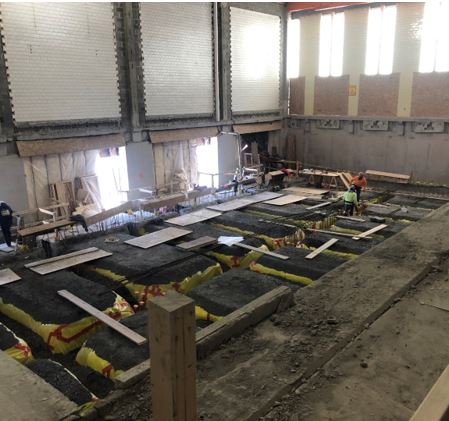 Memorial Hall new mechanical room