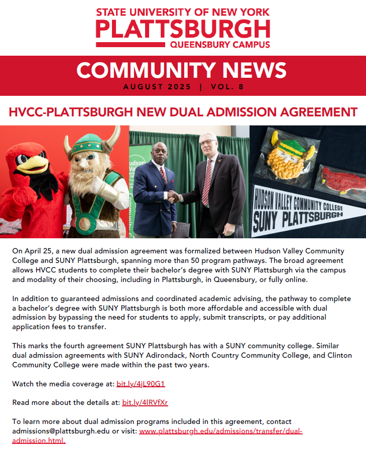 Click to read the latest issue of the branch campus Community News