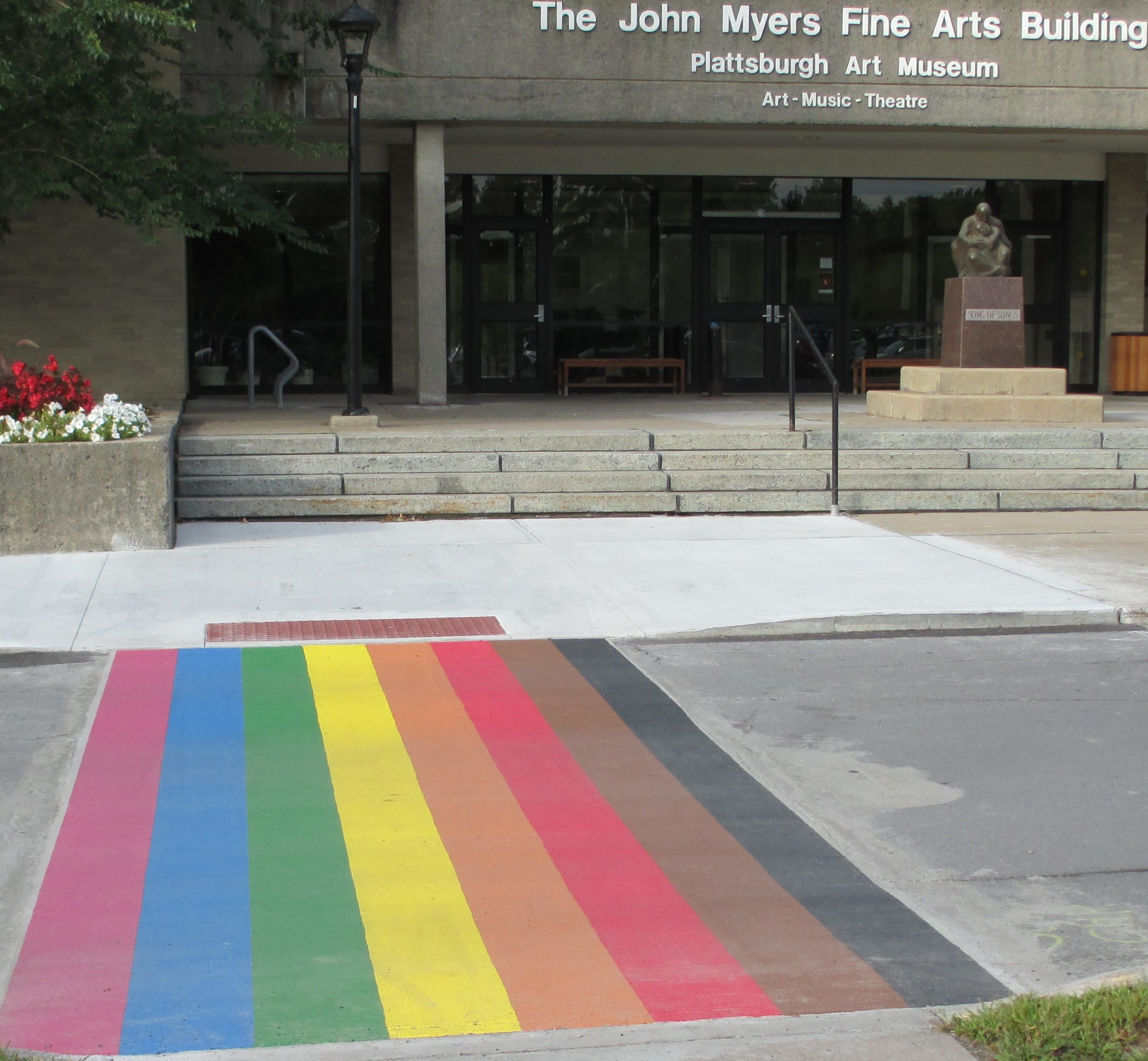 Myers Rainbow Crosswalk