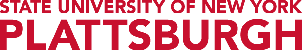 SUNY Plattsburgh logo in red