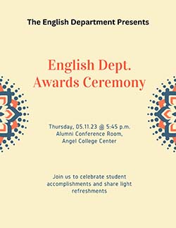 Awards Thurs. May 11 at 5:45 p.m.