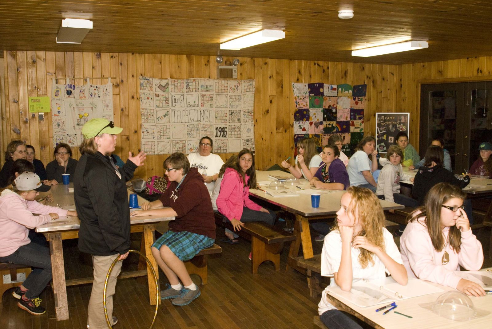 Girl Scouts at Camp Tapawingo