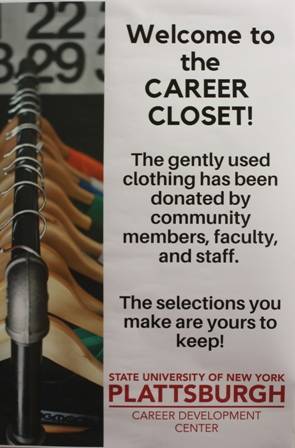 career closet sign