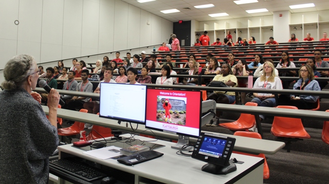 jacqueline vogl at orientation