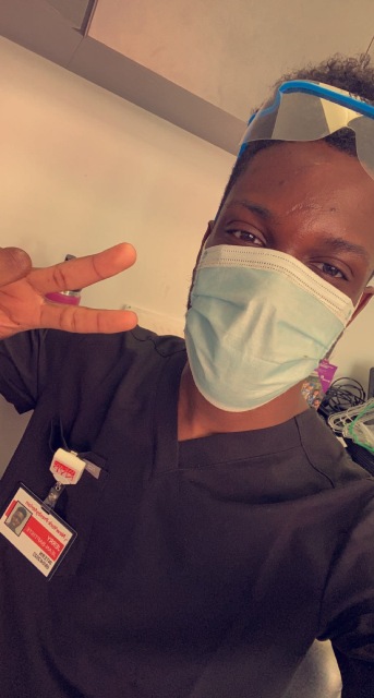 jerry jean-baptist in scrubs