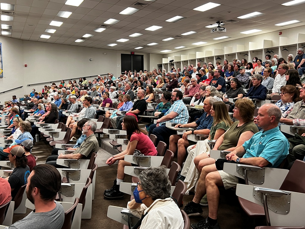huge crowd