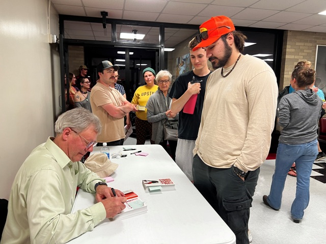 book signing