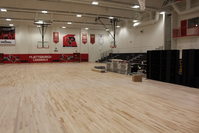 new gym floor