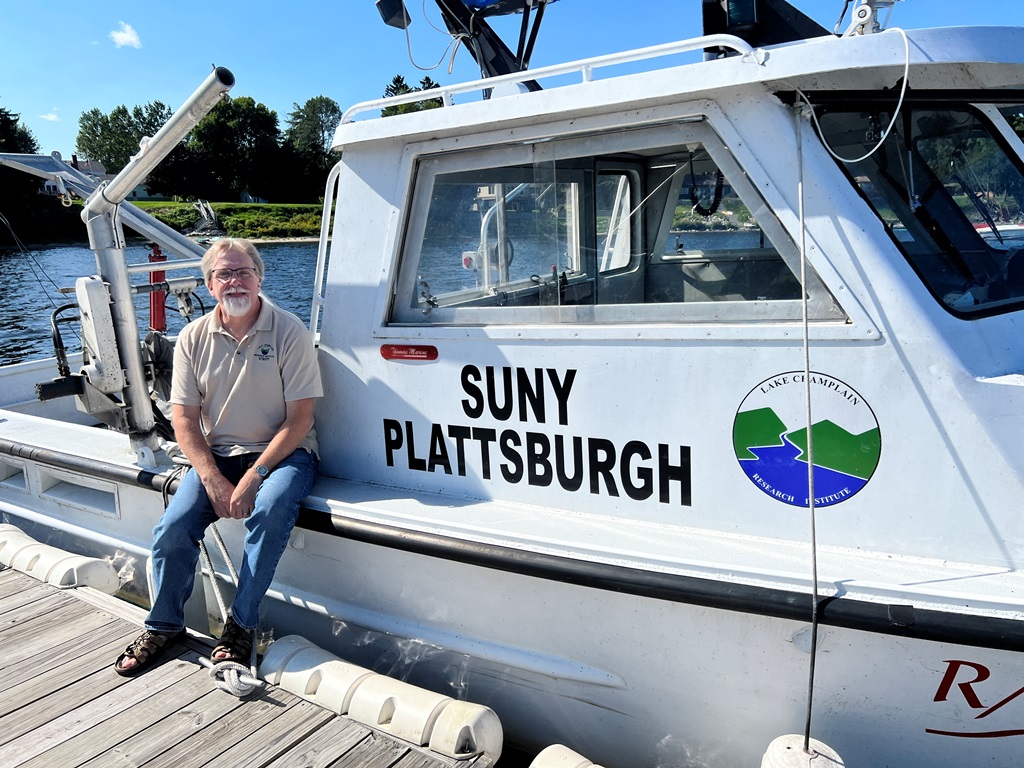 tim mihuc on boat