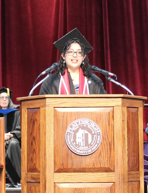 student speaker garcia