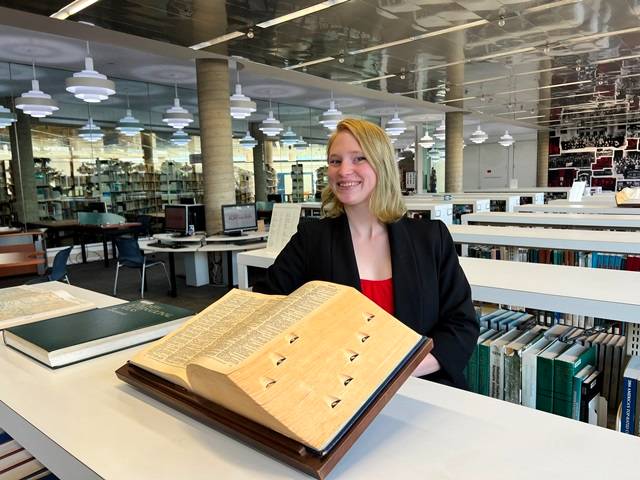 teagan benjamin as archivist