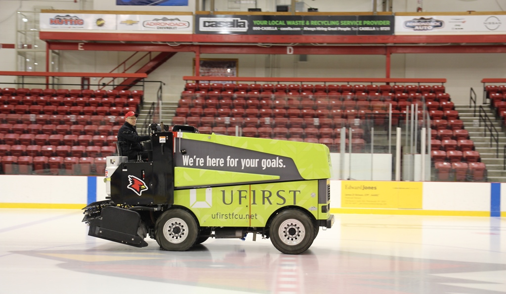 president enyedi on zamboni