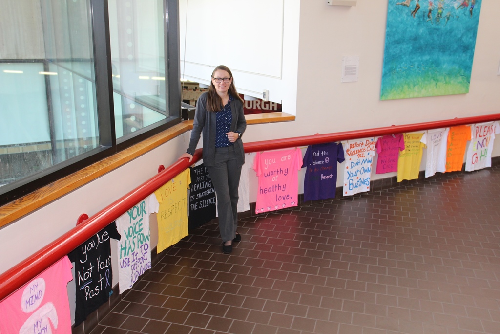 tee shirt clothesline project
